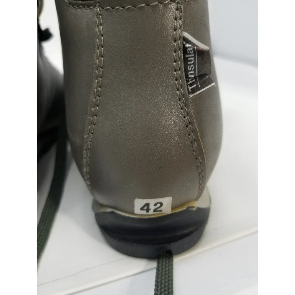 Alpina Boots Blazer Cross Country Nordic Ski Athletic 5107-0 Gray Vibram Sz 42